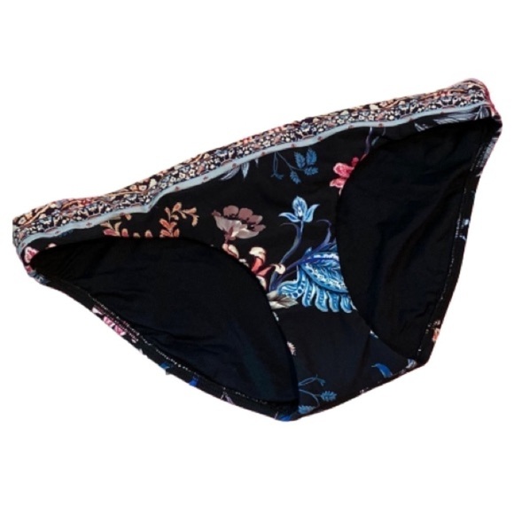 Seafolly hipster bikini bottoms only water‎ garden US size 6 NEW - Picture 1 of 9
